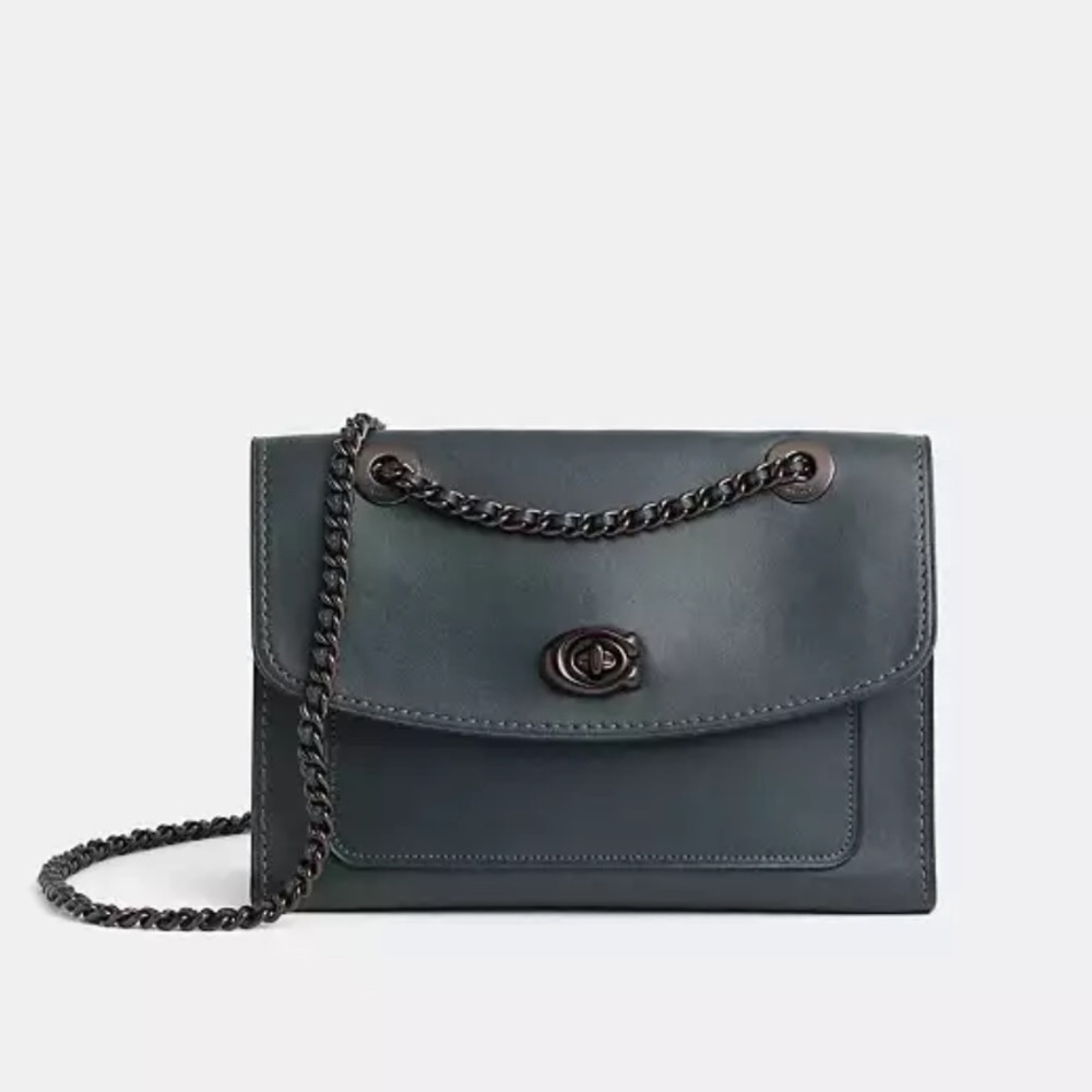 Coach Dark Pine Green Crossbody Bag - Picture 2 of 16